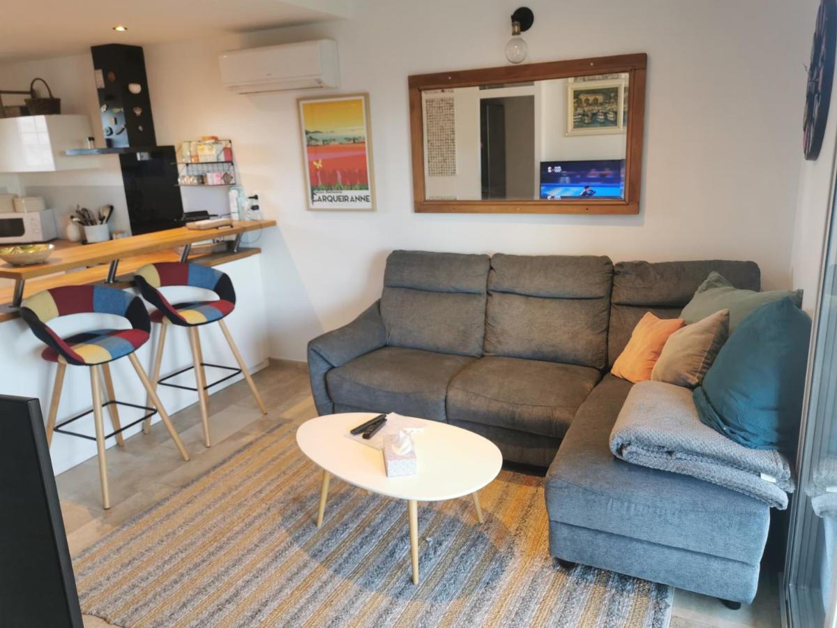 Appartement Duplex Cocooning à Carqueiranne Extérieur photo